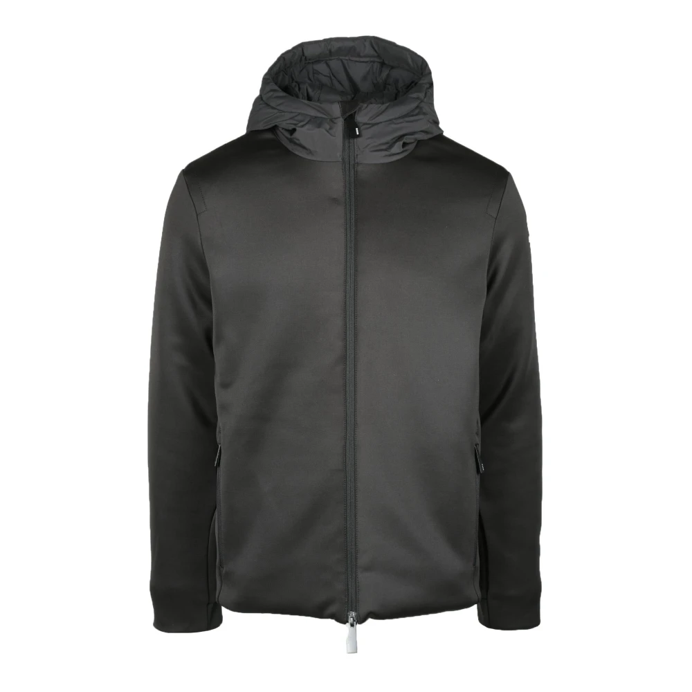 Suns Stijlvolle buitenkleding met polyester en spandex Black Heren