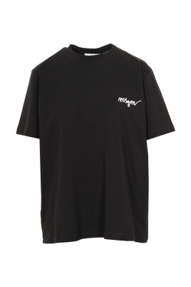 t-shirts-et-polos-noirs-avec-logo-brode