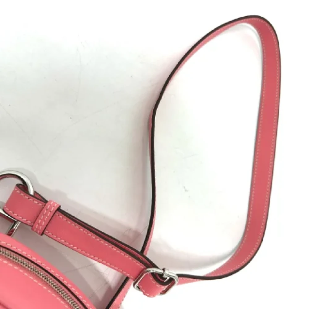 Hermès Vintage Pre-owned Leather pouches Pink Dames
