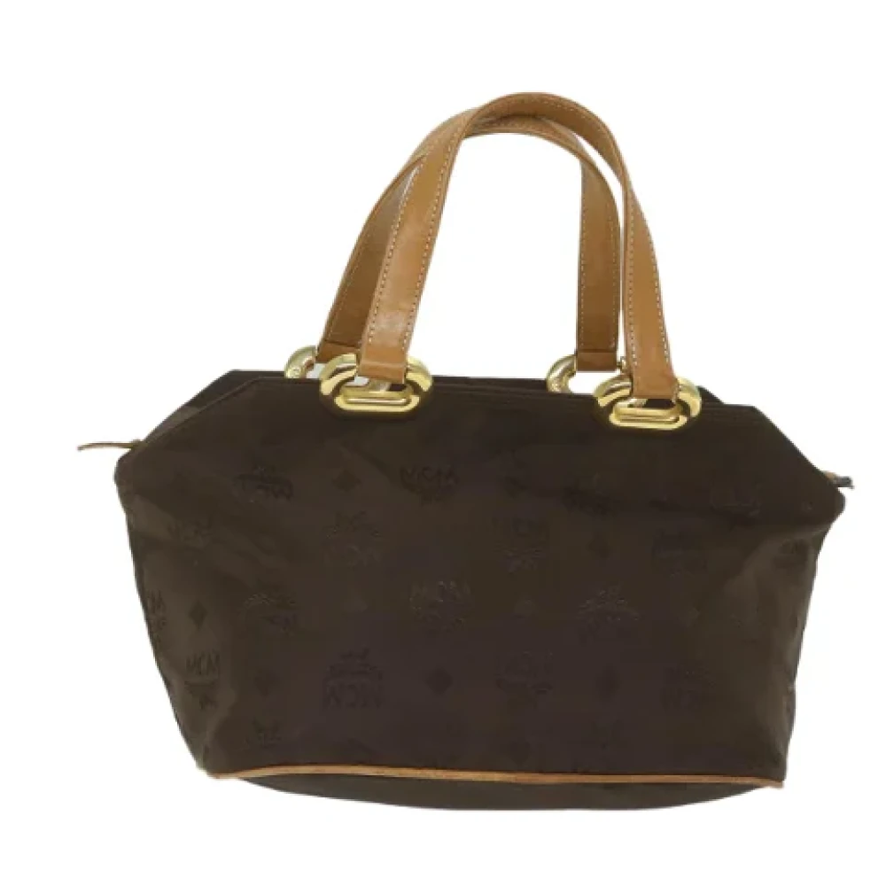 MCM Pre-owned Fabric handbags Brown Unisex