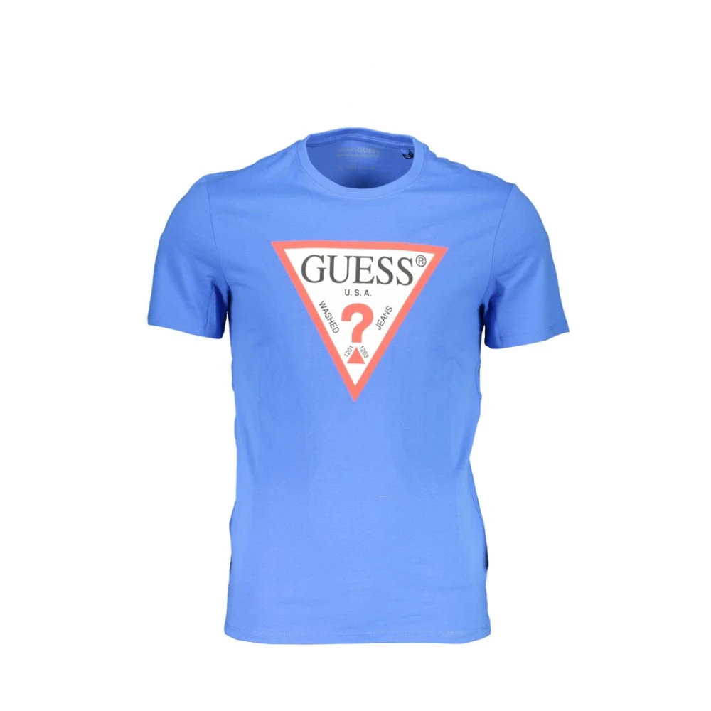 Guess - Tops > T-Shirts - Blue - Guess - Modalova