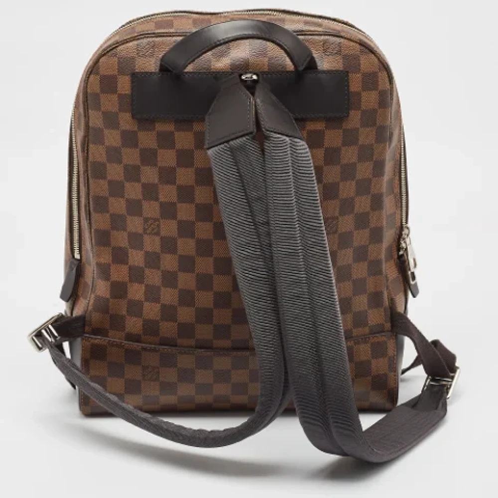 Louis Vuitton Vintage Pre-owned Leather backpacks Brown Heren