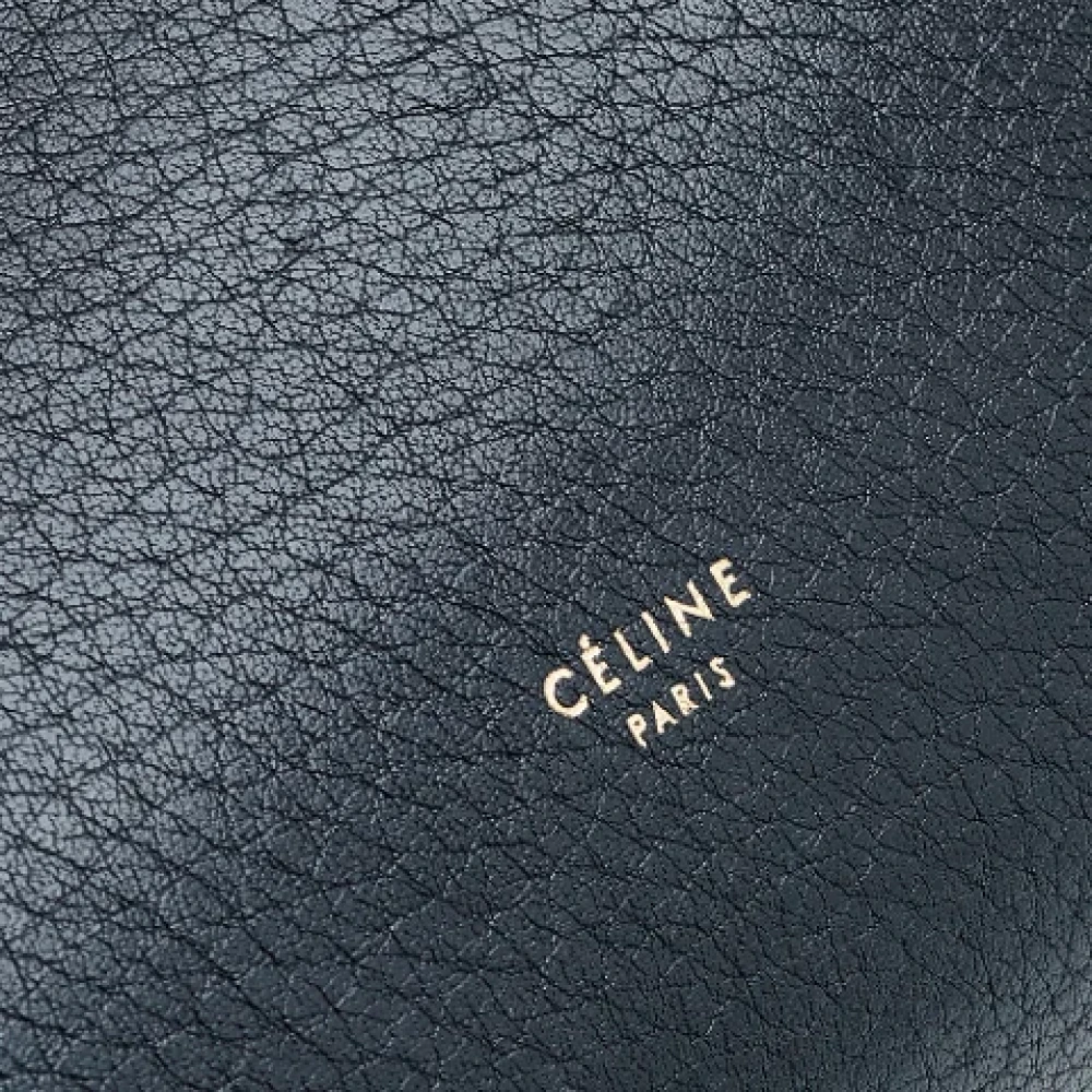Celine Vintage Pre-owned Leather totes Black Dames