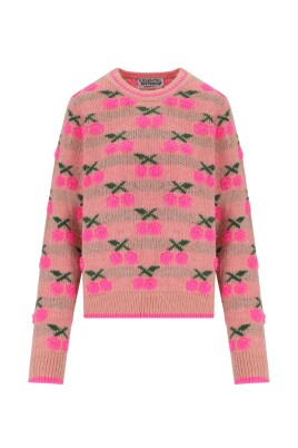 pull-col-rond-a-motif-cerise