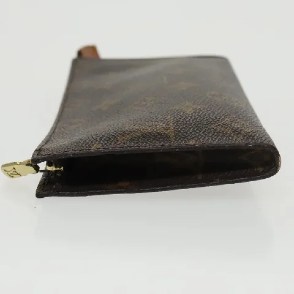 Louis Vuitton Vintage Pre-owned Canvas pouches Brown Dames