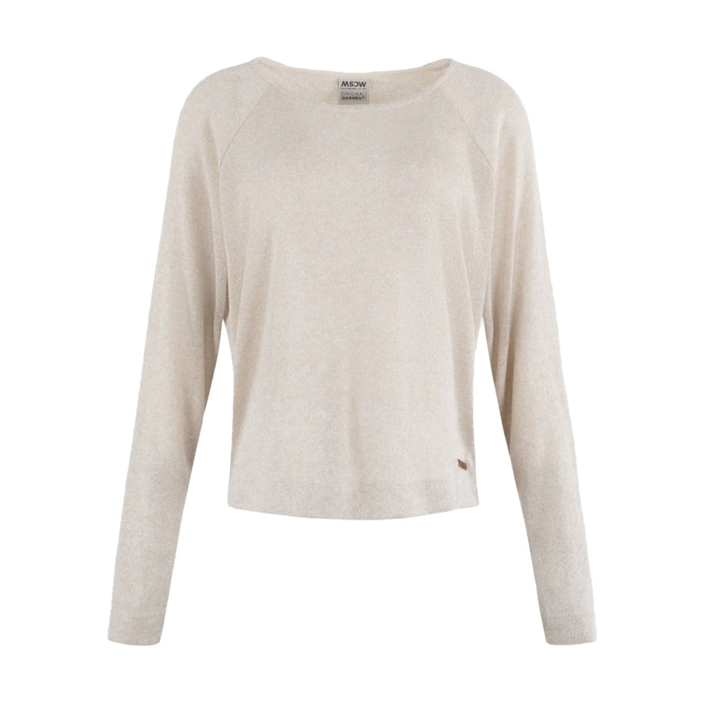 Moscow Lange Mouw Top Rianne Beige Dames