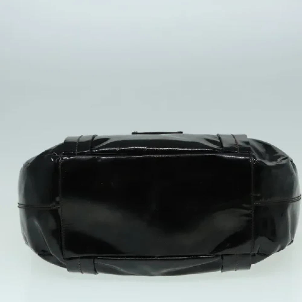 Salvatore Ferragamo Pre-owned Leather handbags Black Dames