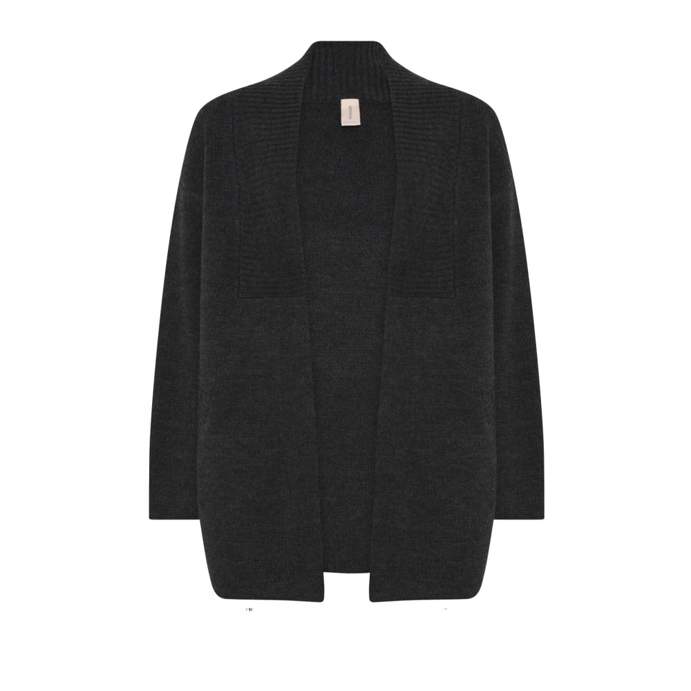 Skovhuus Oversized Vest Houtskool Black Dames