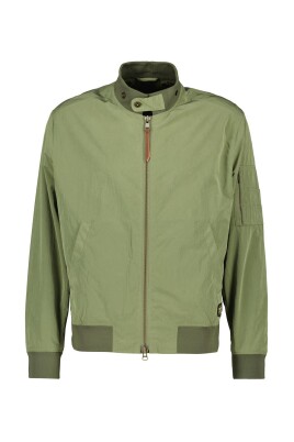 YSENTO Bomberjack voor heren, lichte overgangsjas, pilotenjack, windbreaker, blouson, donkergrijs, M