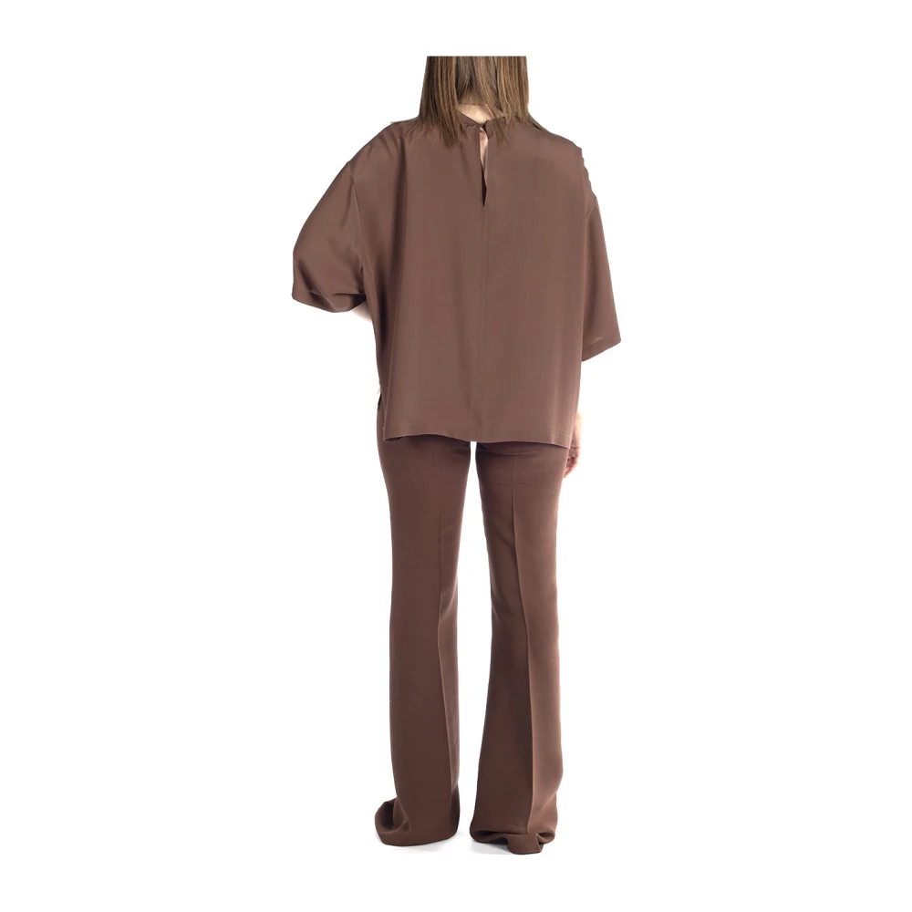 N21 Stijlvolle Broek Brown Dames