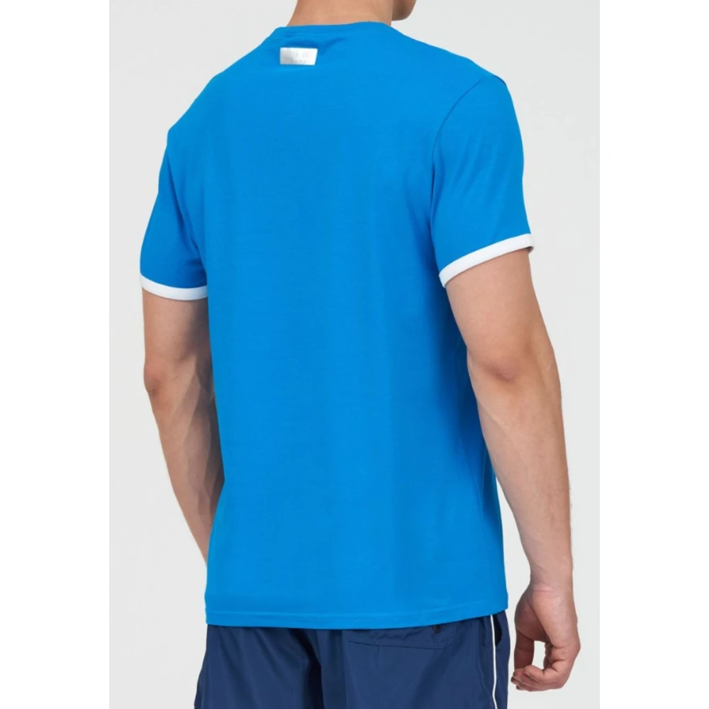 Bikkembergs Heren Basic T-shirt Blue Heren