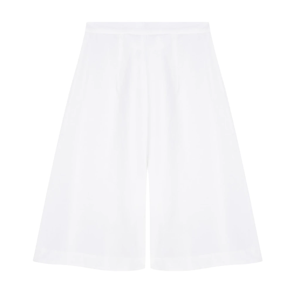 Cortana Nadia wit linnen shorts White Dames