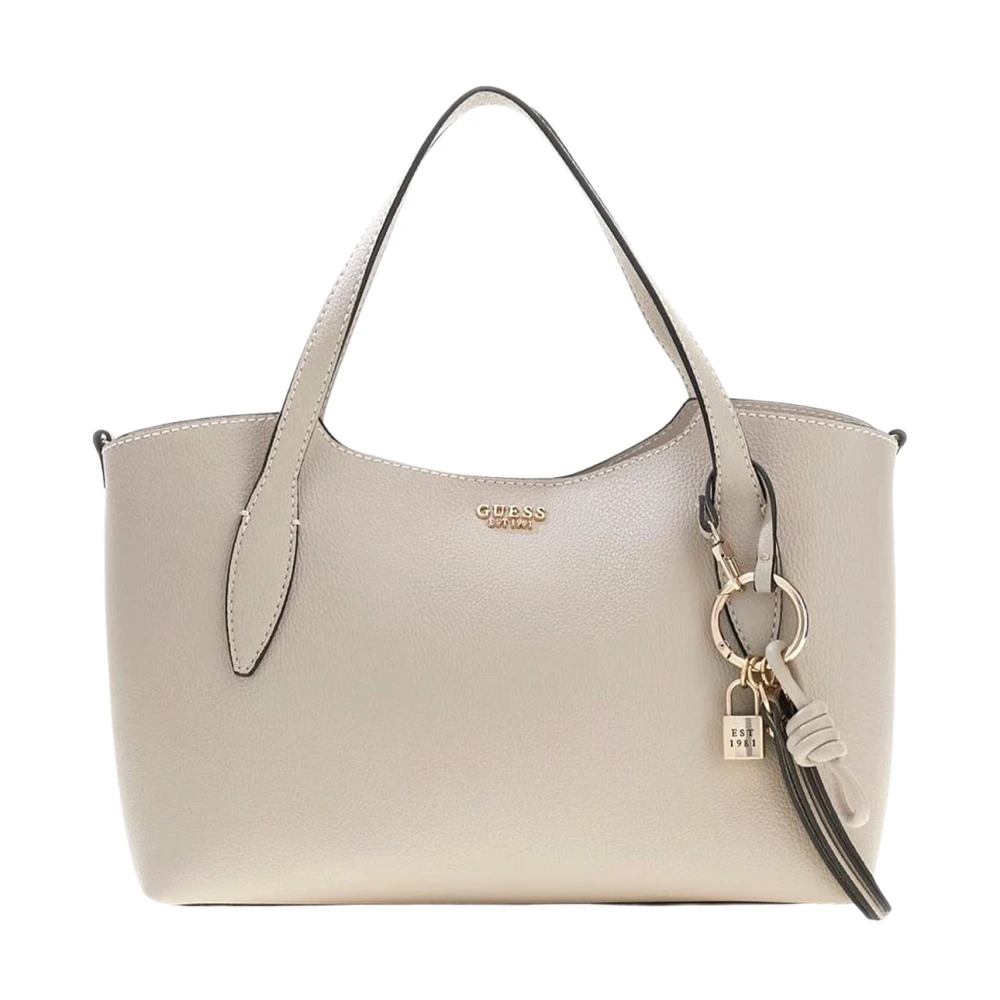 Guess Donna Beige Borsa A Mano 2 In 1 Melody - Immagine 2