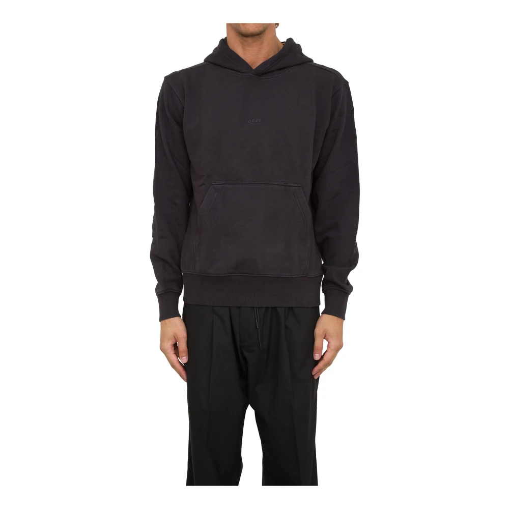Hugo Boss Stijlvol T-shirt voor mannen Black Heren