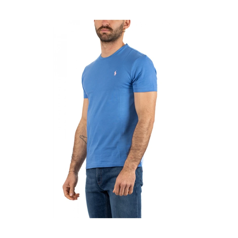 Ralph Lauren Heren Klassiek T-shirt Blue Heren