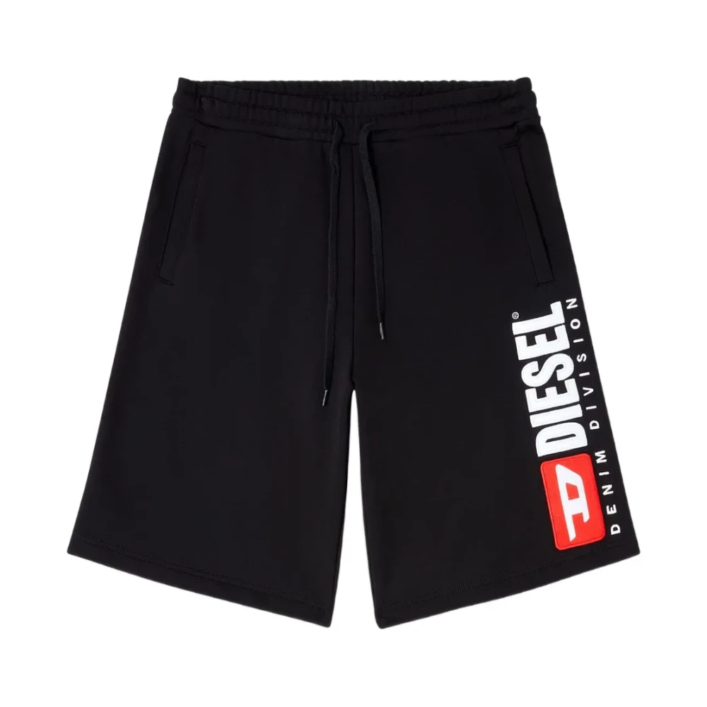 Diesel Men's Black Casual Shorts, Xl, P-Crow-Div
