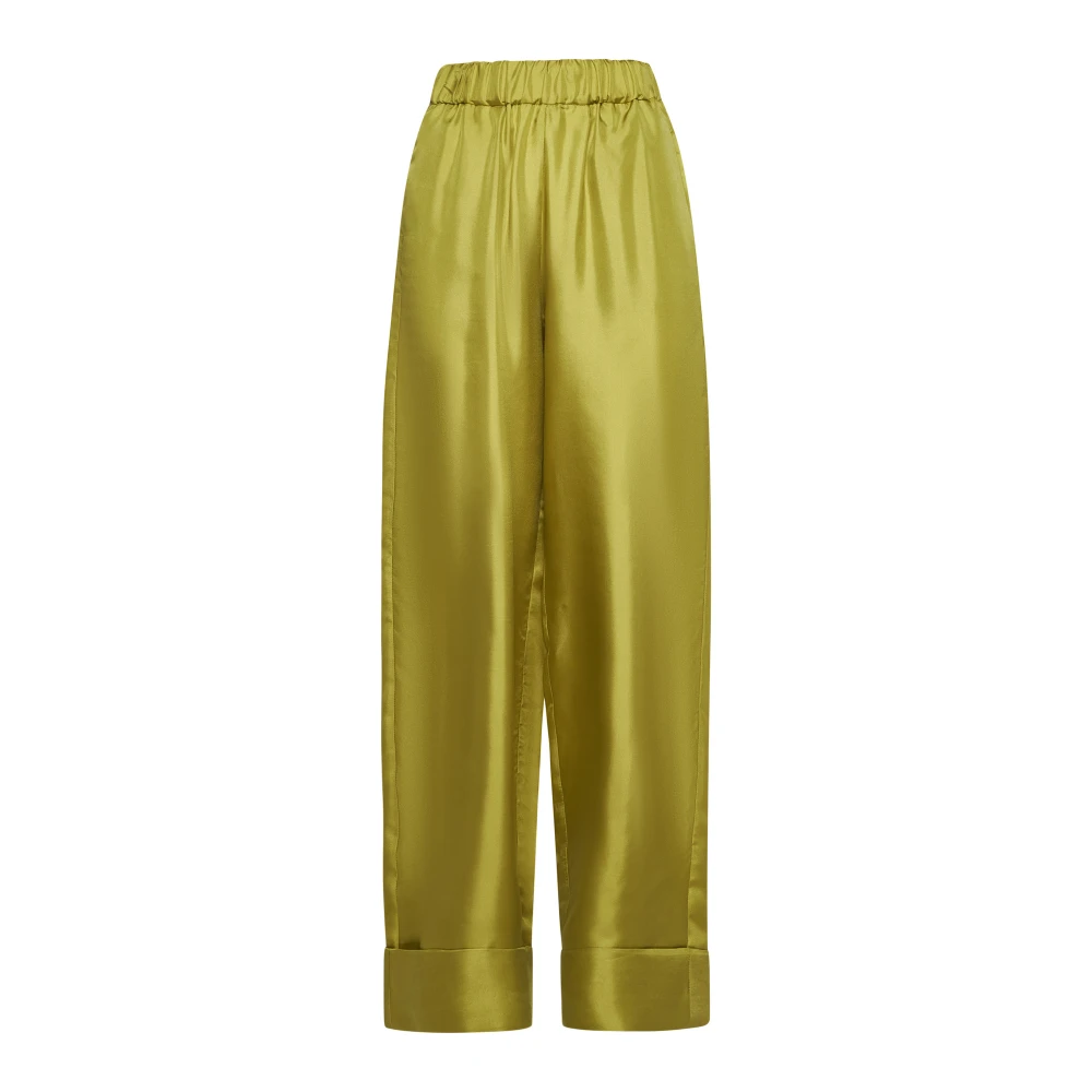Trousers > Wide Trousers - - Blanca Vita - Modalova