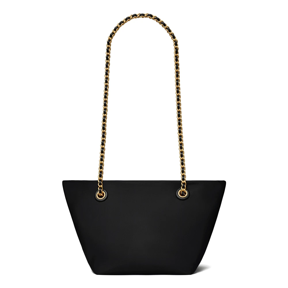 TORY BURCH Zwarte Ketting Schoudertas Black Dames