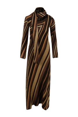Wrap Knit Maxi Dress