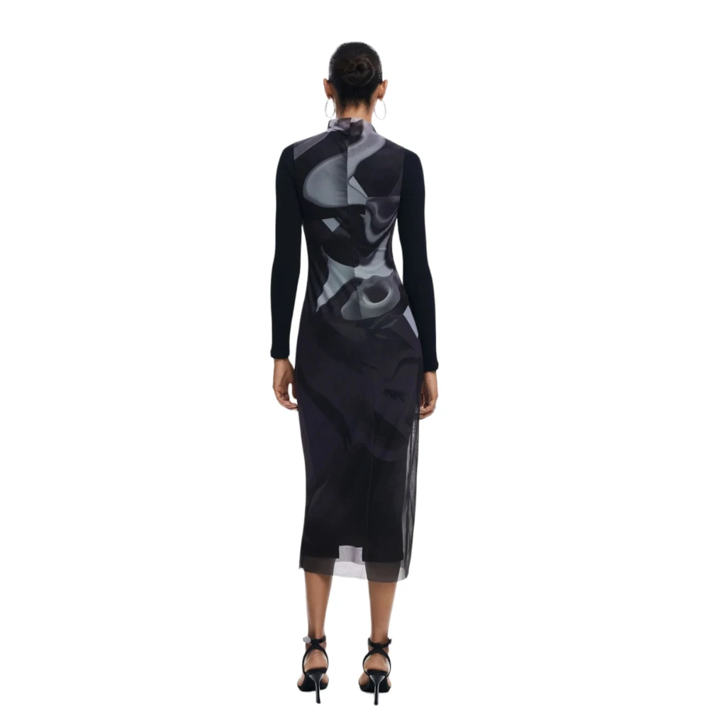 Desigual Damesjurk Unieke Stijl Black Dames