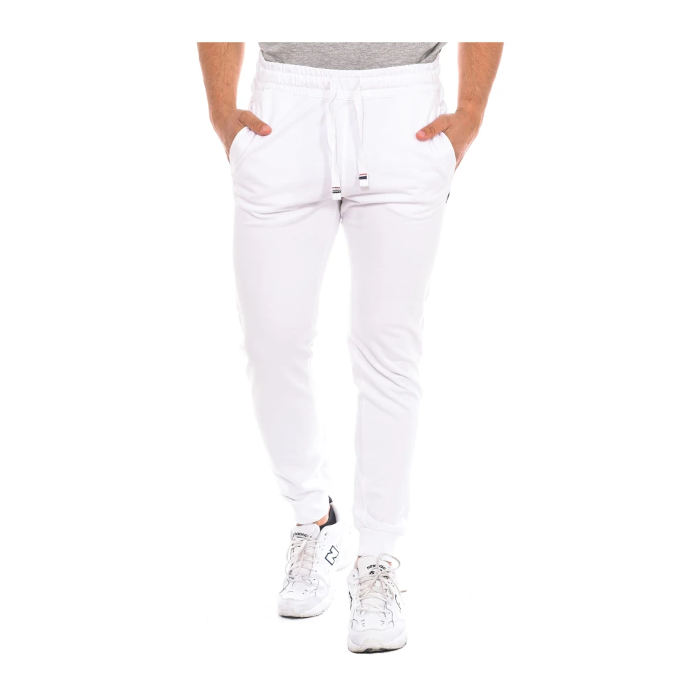 U.s. Polo Assn. White Jogger Sports Trousers - Male - Sweatpants - 2XL - Trousers
