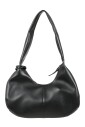 sac-a-main-au-design-rond-avec-finition-en-cuir-lisse