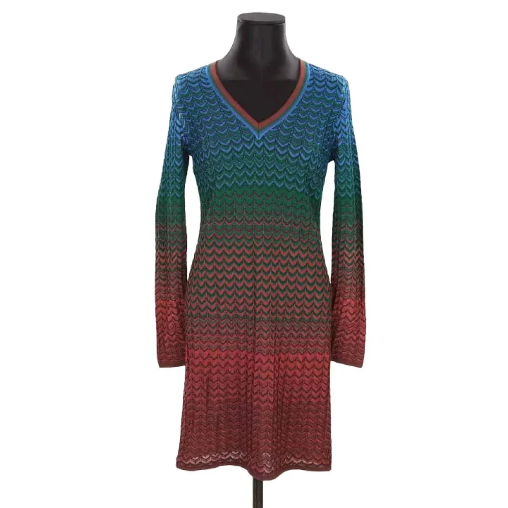Missoni Pre-owned Wool dresses Multicolor Dames