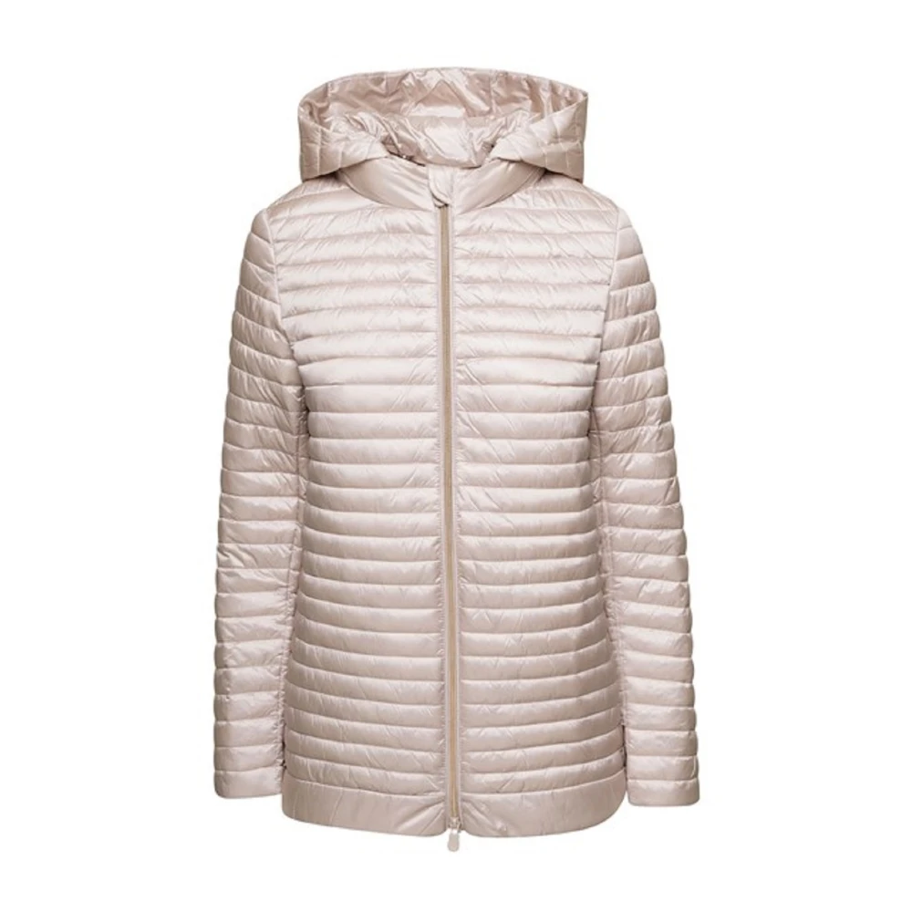 Save The Duck Women's Beige Winter Jacket
