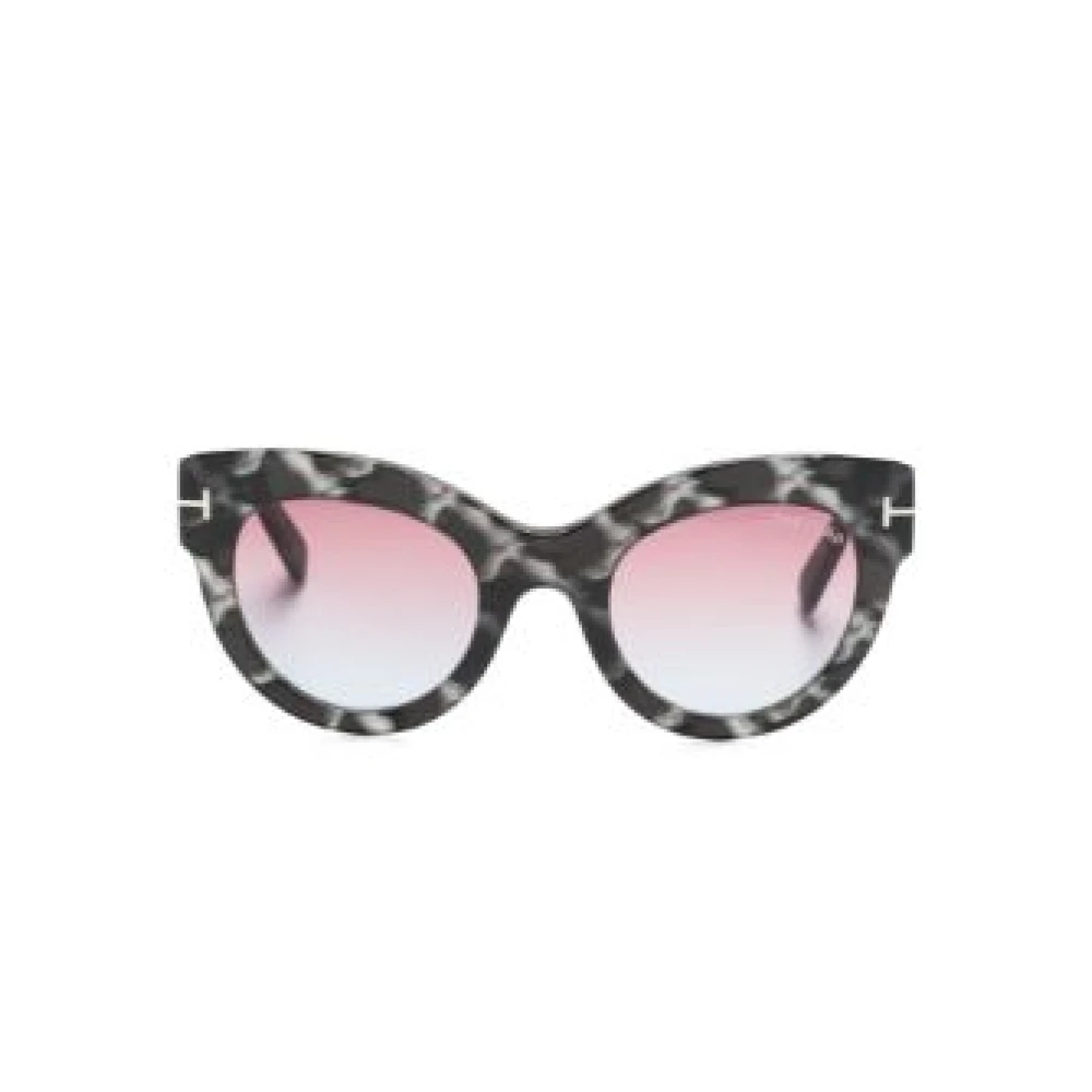 Tom Ford Vintage-geïnspireerde zonnebril Gray Dames