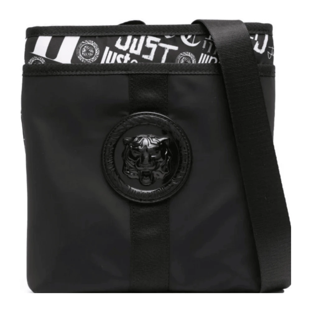 Just Cavalli Tassen Black Heren