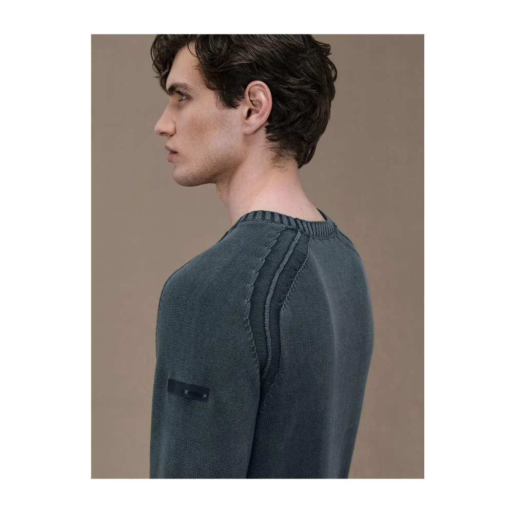 RRD Ronde Hals Techno Wash Jersey Blue Heren