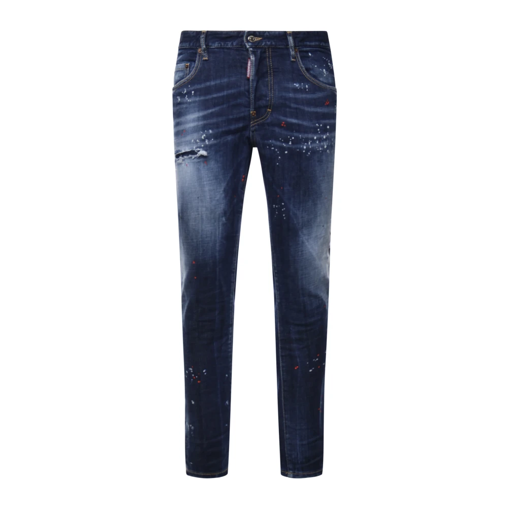 Dsquared2 Men's Blue Skater Jeans - Slim Fit Jeans - Xl - Jeans