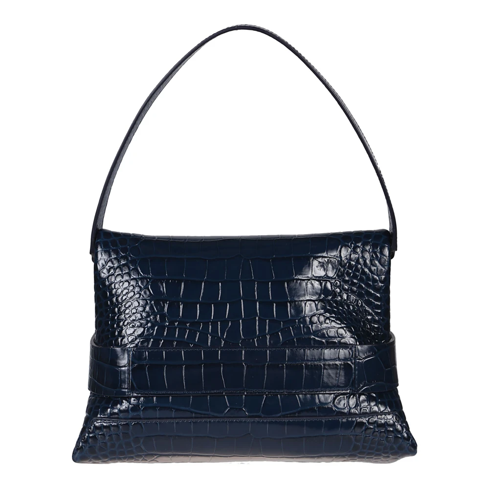 Victoria Beckham Ketting Pouch Tas met Gesp Black Dames