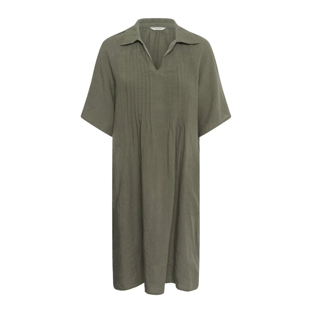 Part Two Green Aminasepw Dr Dress - Female - Shirt Dresses - Xl - Dresses