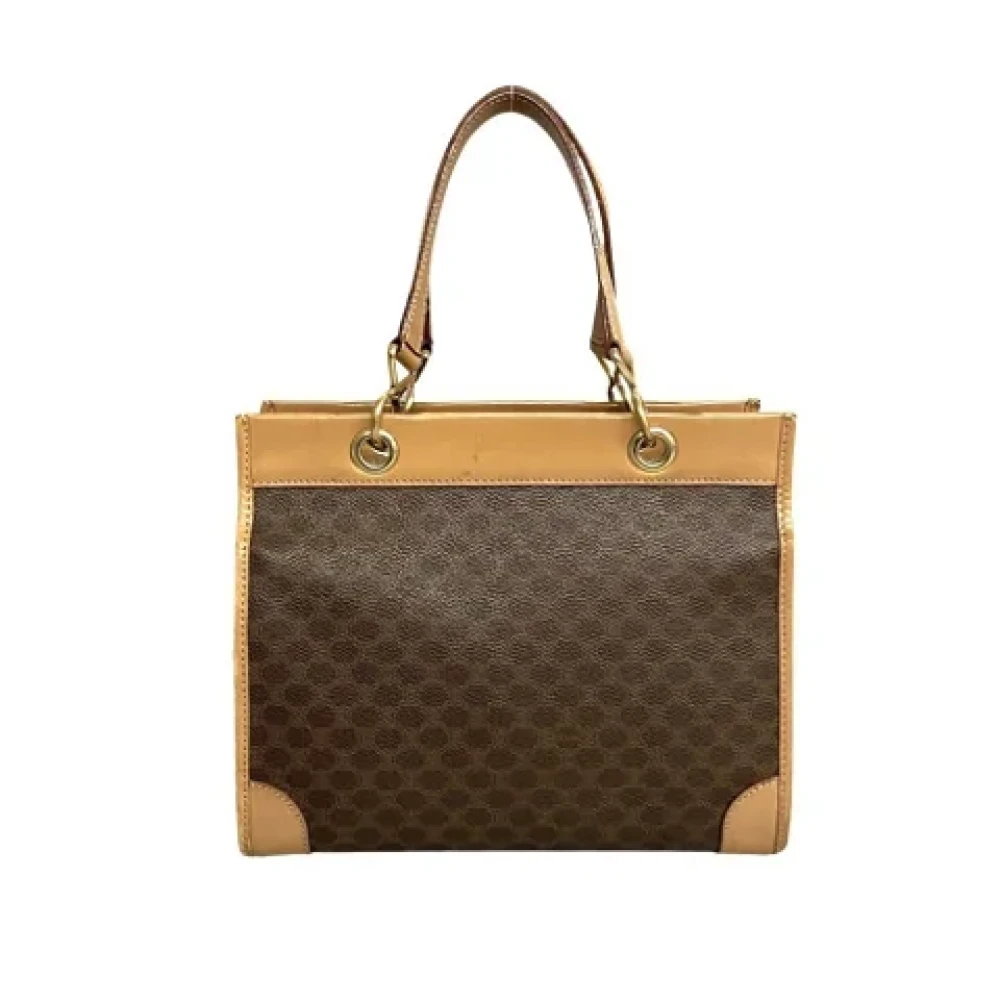 Celine Vintage Pre-owned Leather celine-bags Brown Dames