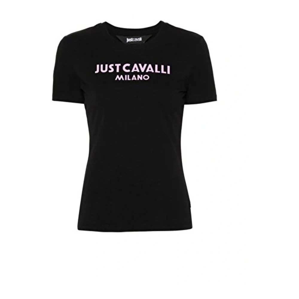 Just Cavalli T-shirts en Polos Black Dames