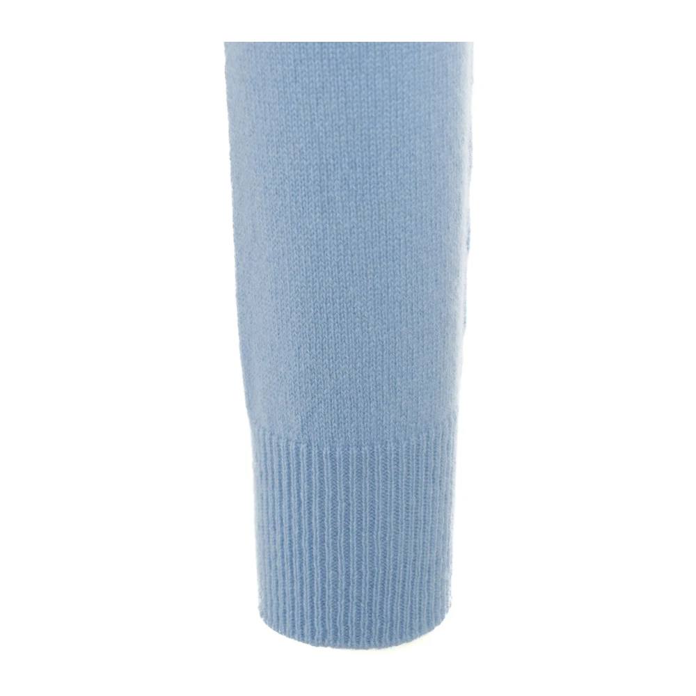 MVM Blauwe Cashmere Trui Gebreide Kleding Aw24 Blue Dames