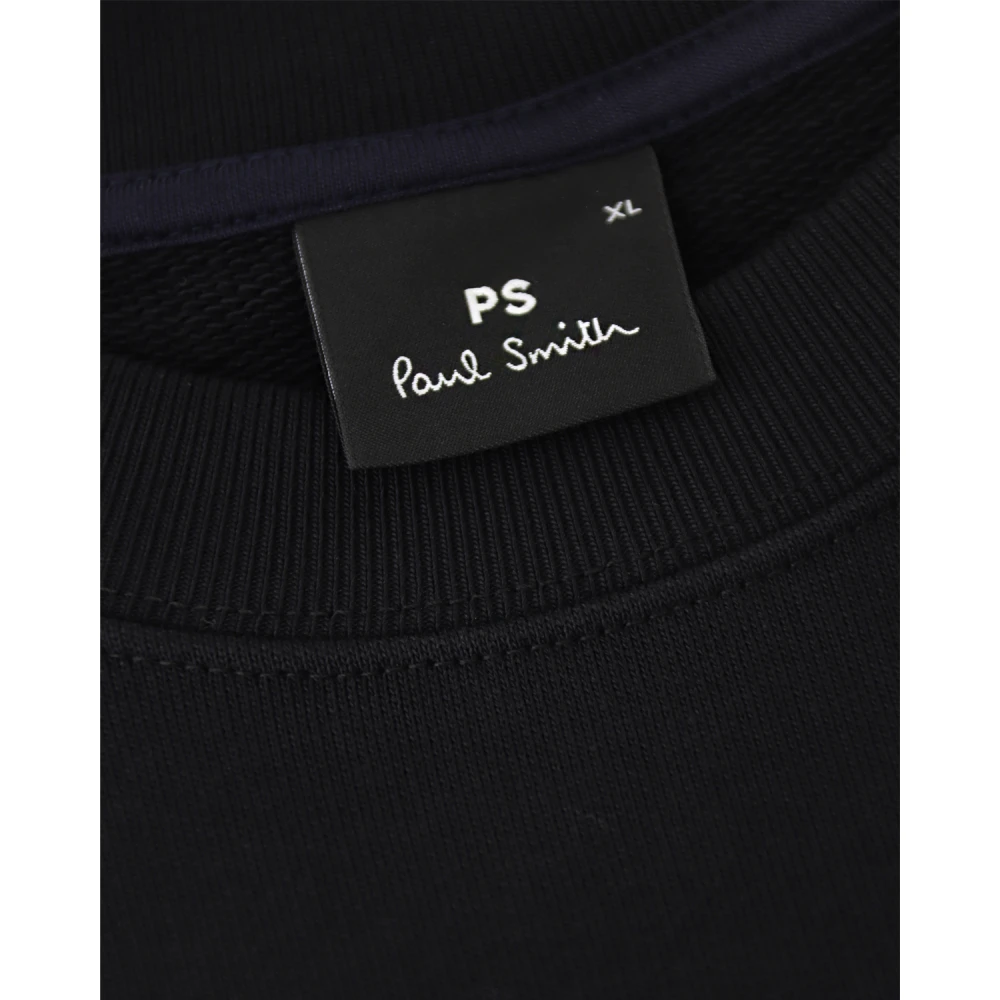 PS By Paul Smith Zwarte Zebra Logo Sweatshirt Black Heren