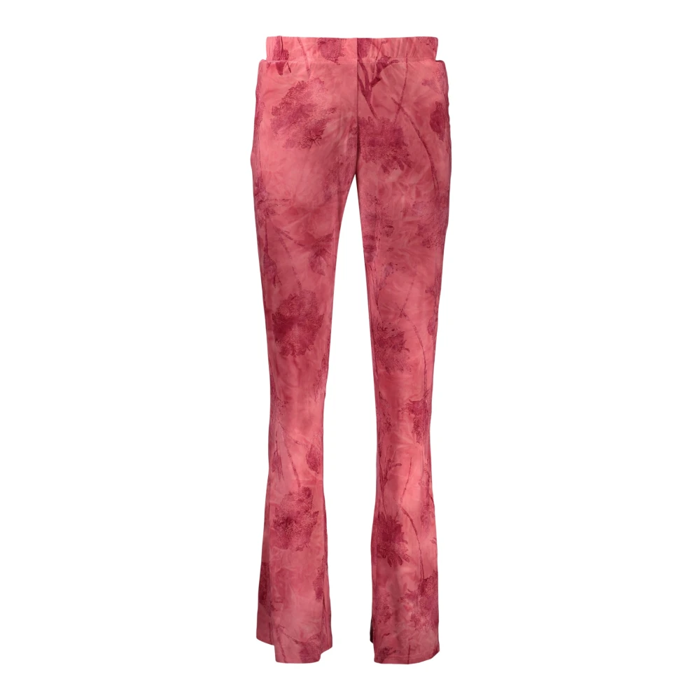 Desigual , Wide Trousers, Female, Pink, Xs, Chester Trousers