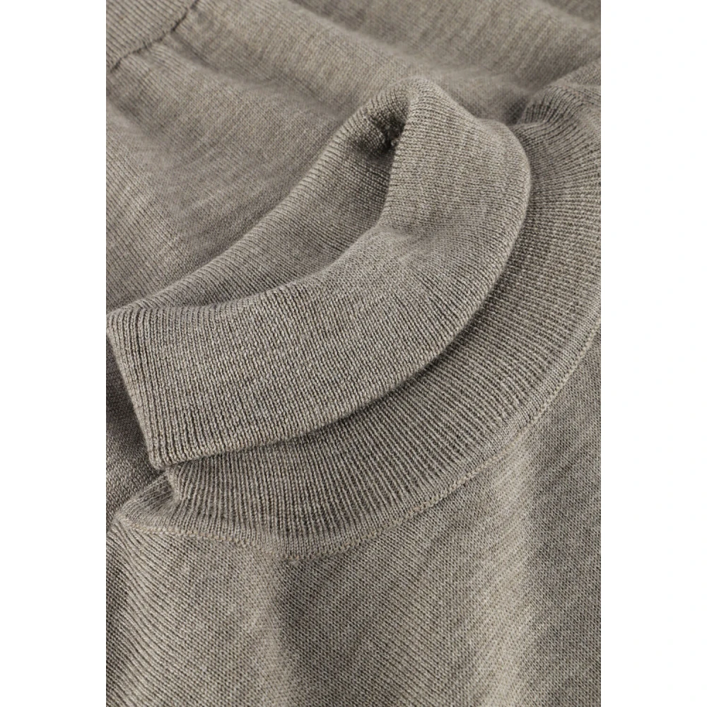 Profuomo Heren Roll Neck Pullover Sweater Beige Heren