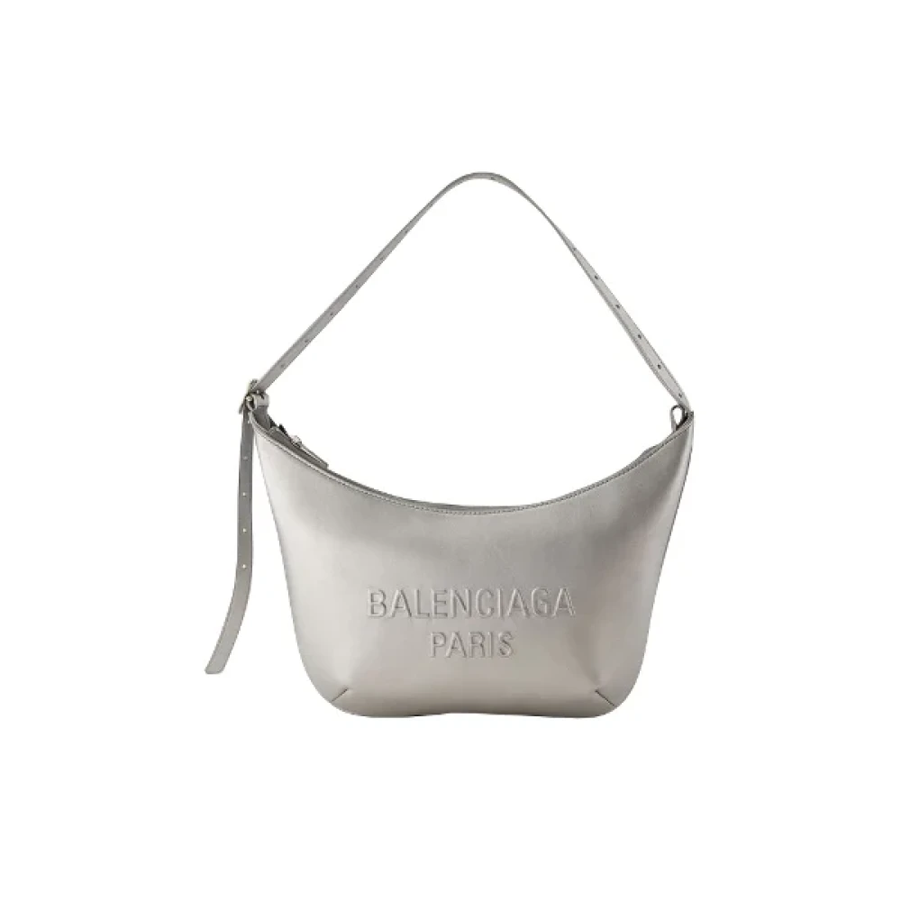 Balenciaga Leather -bags Gray Dames