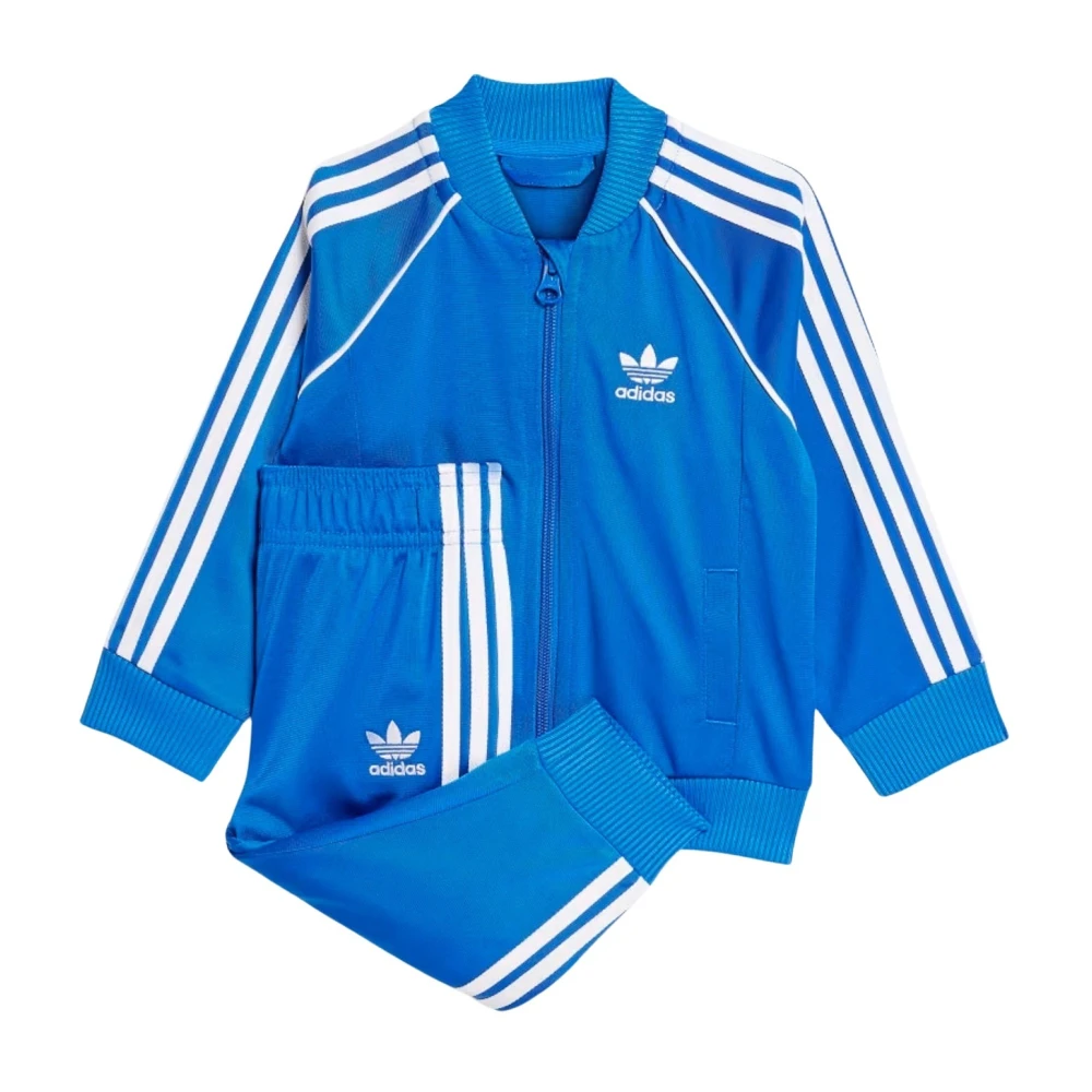 Adidas Originals Blå Baby Tracksuit Blue, Unisex