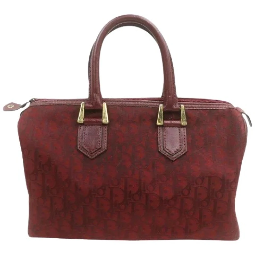 Dior Vintage Begagnad handväska Red, Dam