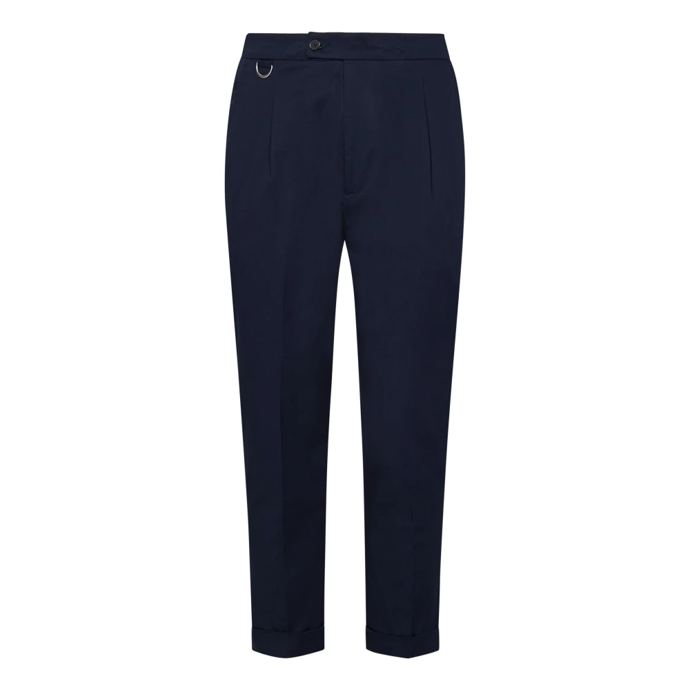 Low Brand Slim-fit Trousers Blue Heren