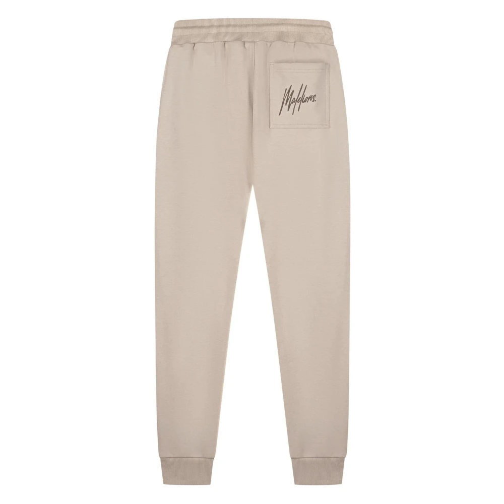 Malelions Beige Joggingbroek Mm1-Aw24-11 Herenlions Beige Heren