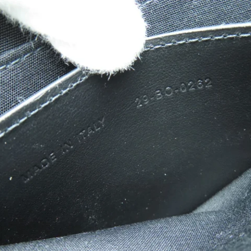 Dior Vintage Pre-owned Canvas clutches Blue Dames