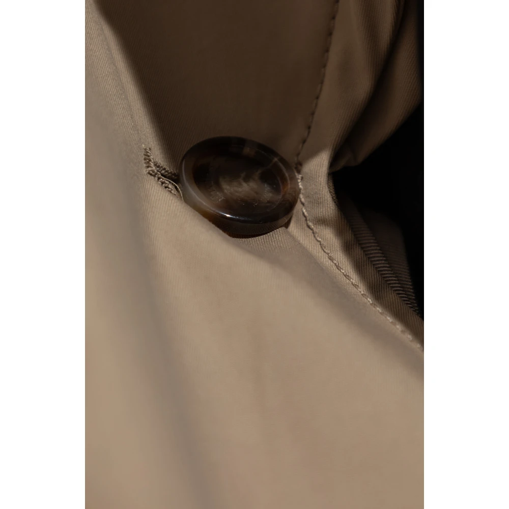 Max Mara Poncho met afneembare voering 'Parole' Beige Dames