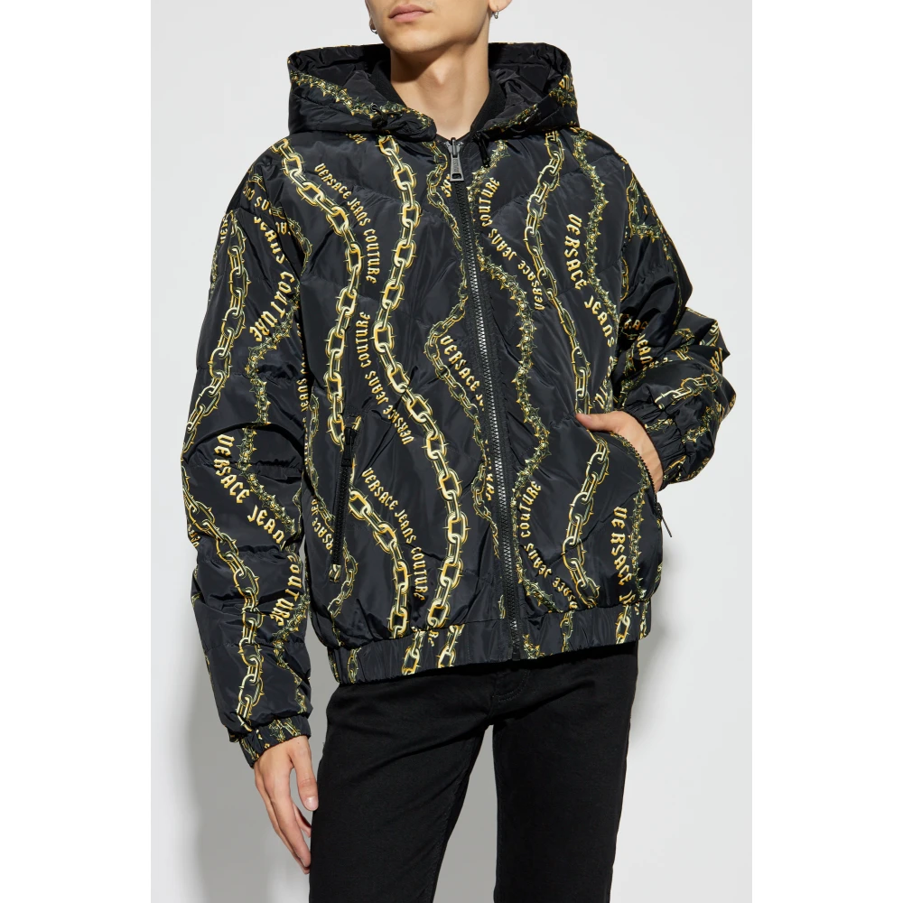 Versace Jeans Couture Omkeerbare jas Black Heren