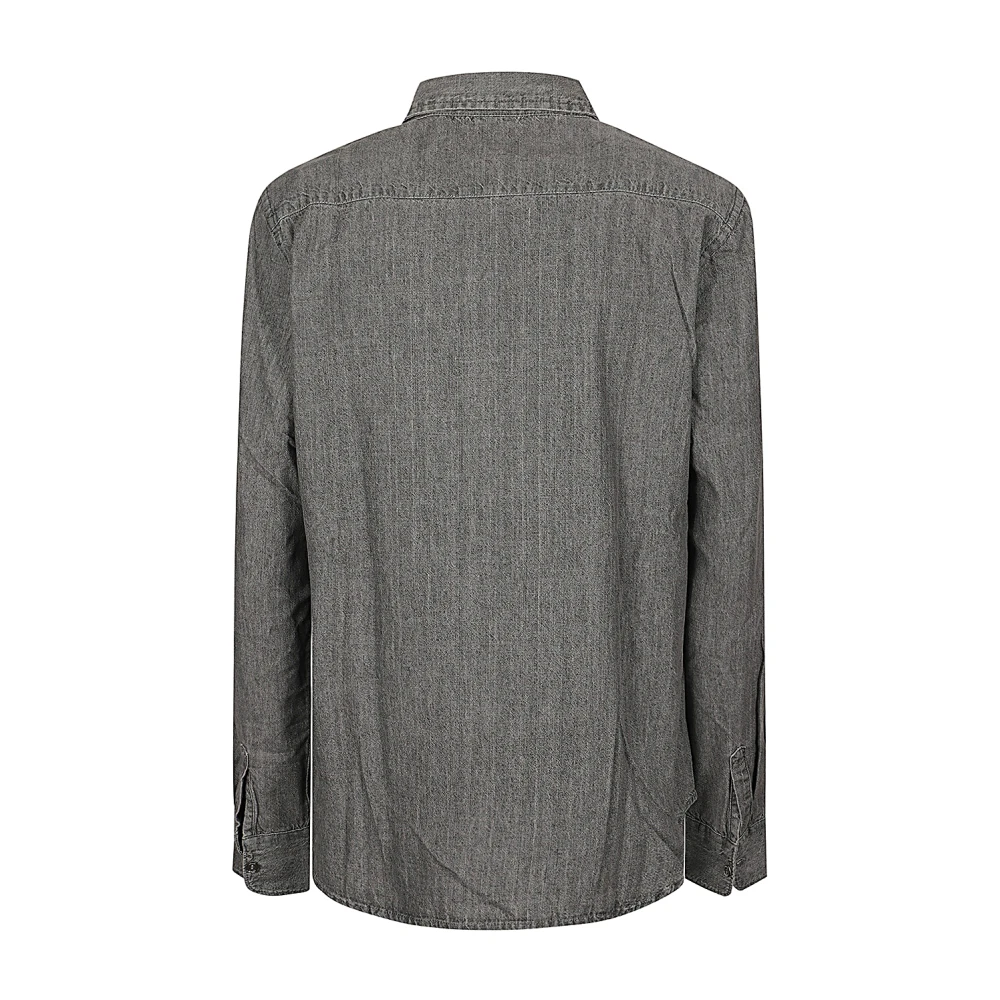 Aspesi Klassiek Grijs Overhemd met Lange Mouwen Gray Dames