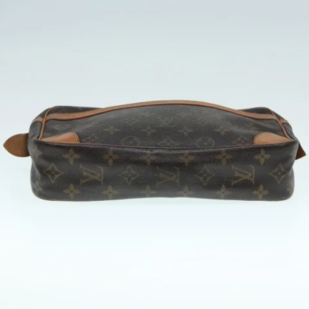 Louis Vuitton Vintage Pre-owned Canvas clutches Brown Dames